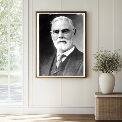 Historic Jas. R. Mann Print, Vintage Art