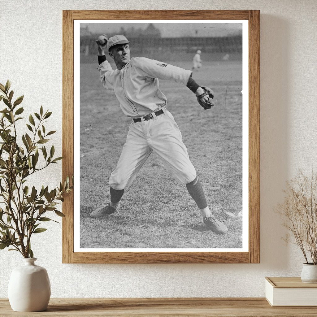 Historic [Jim Park, St. Louis AL (baseball)] Print, Vintage Art