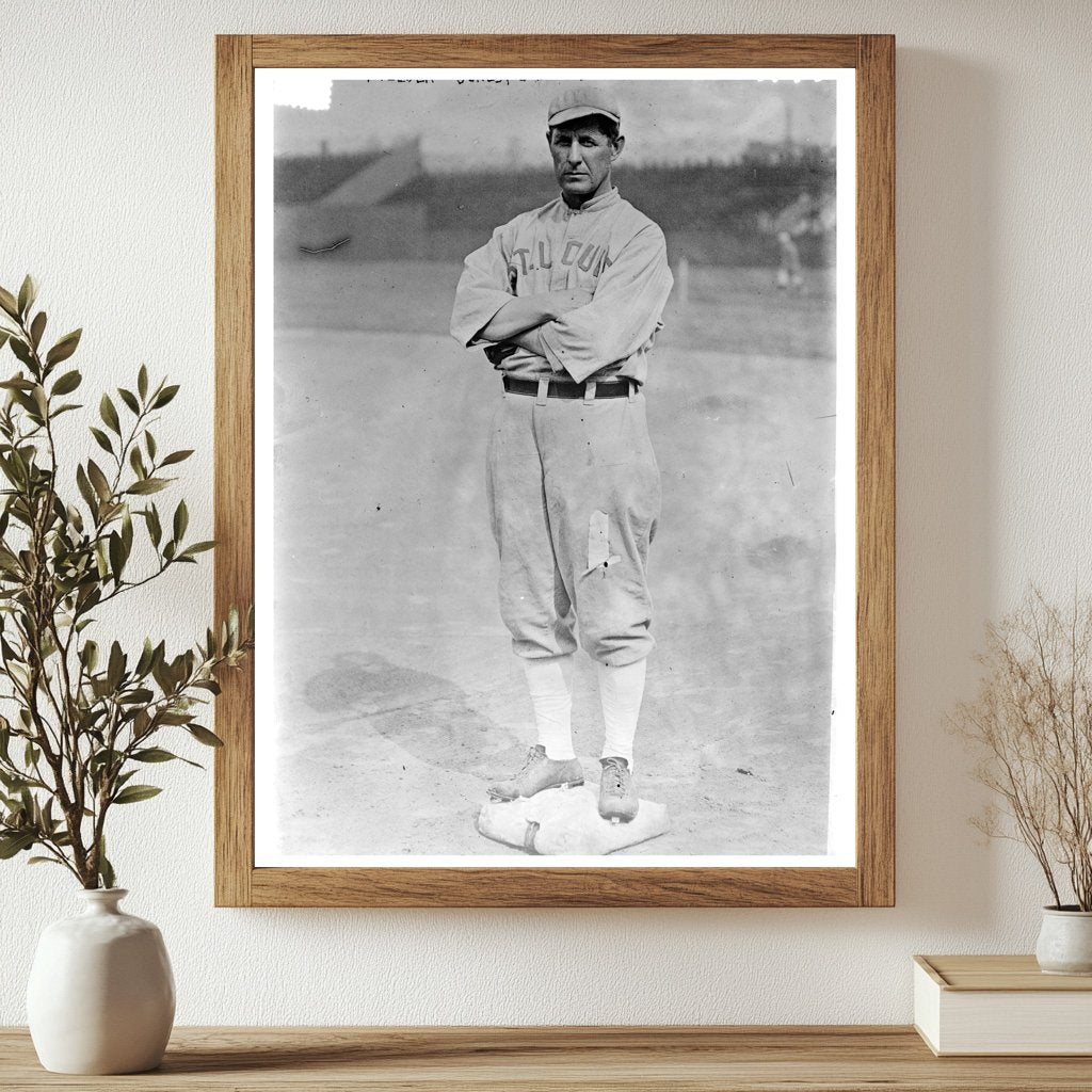 Historic [Fielder Jones, manager, St. Louis, Federal League (baseball)] Print, Vintage Art