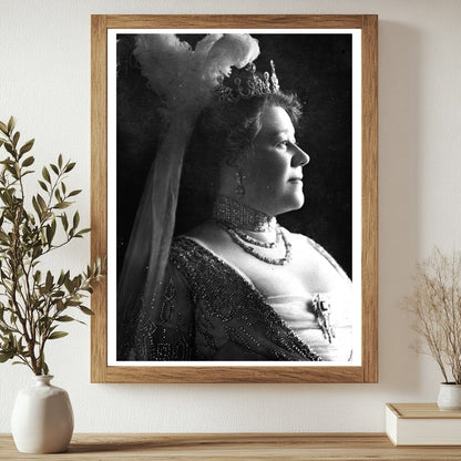 Historic Mrs. John Hays Hammond Print, Vintage Art