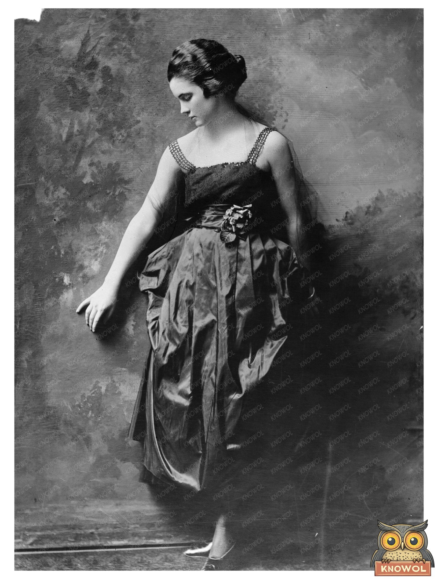 Historic Catherine Pace Print, Vintage Art