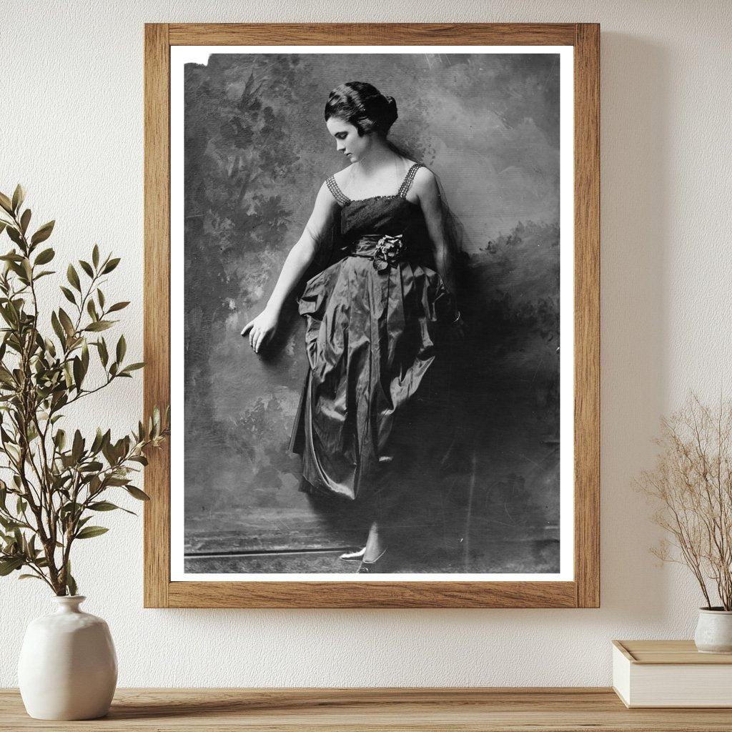 Historic Catherine Pace Print, Vintage Art