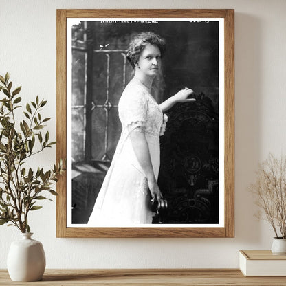 Historic Mrs. Atlee Pomerene Print, Vintage Art