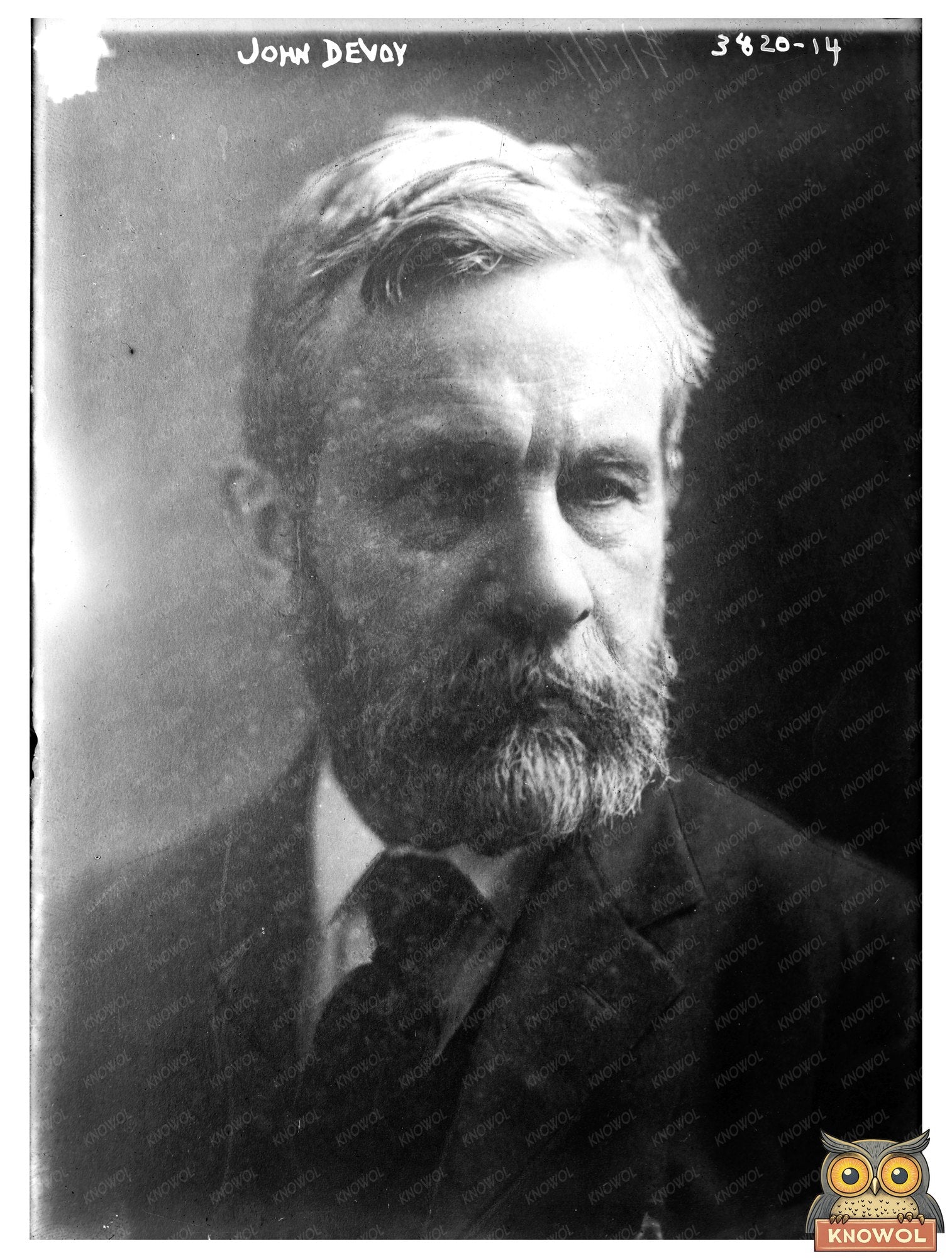 Historic John Devoy Print, Vintage Art