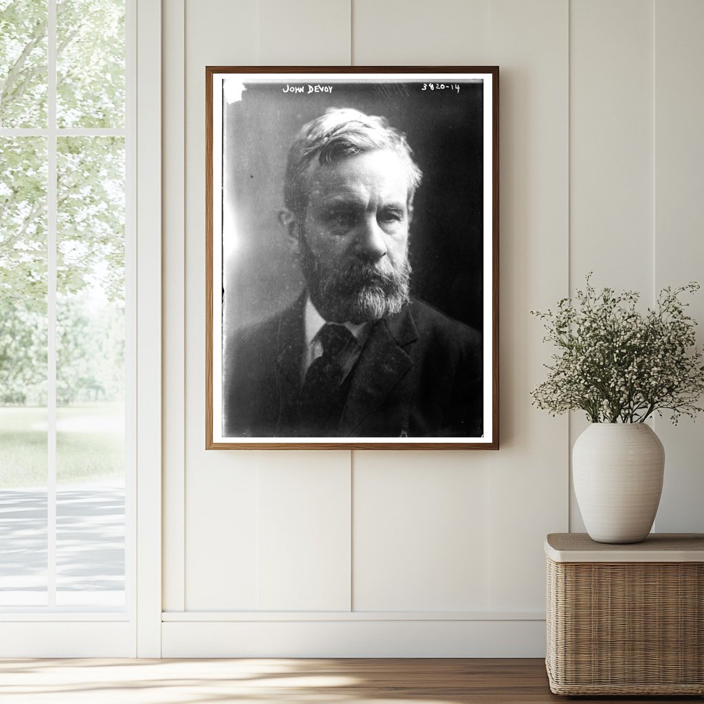 Historic John Devoy Print, Vintage Art