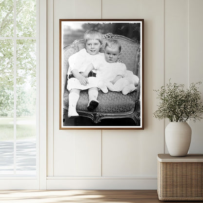 Historic Ethel Barrymore Colt's Print, Vintage Art