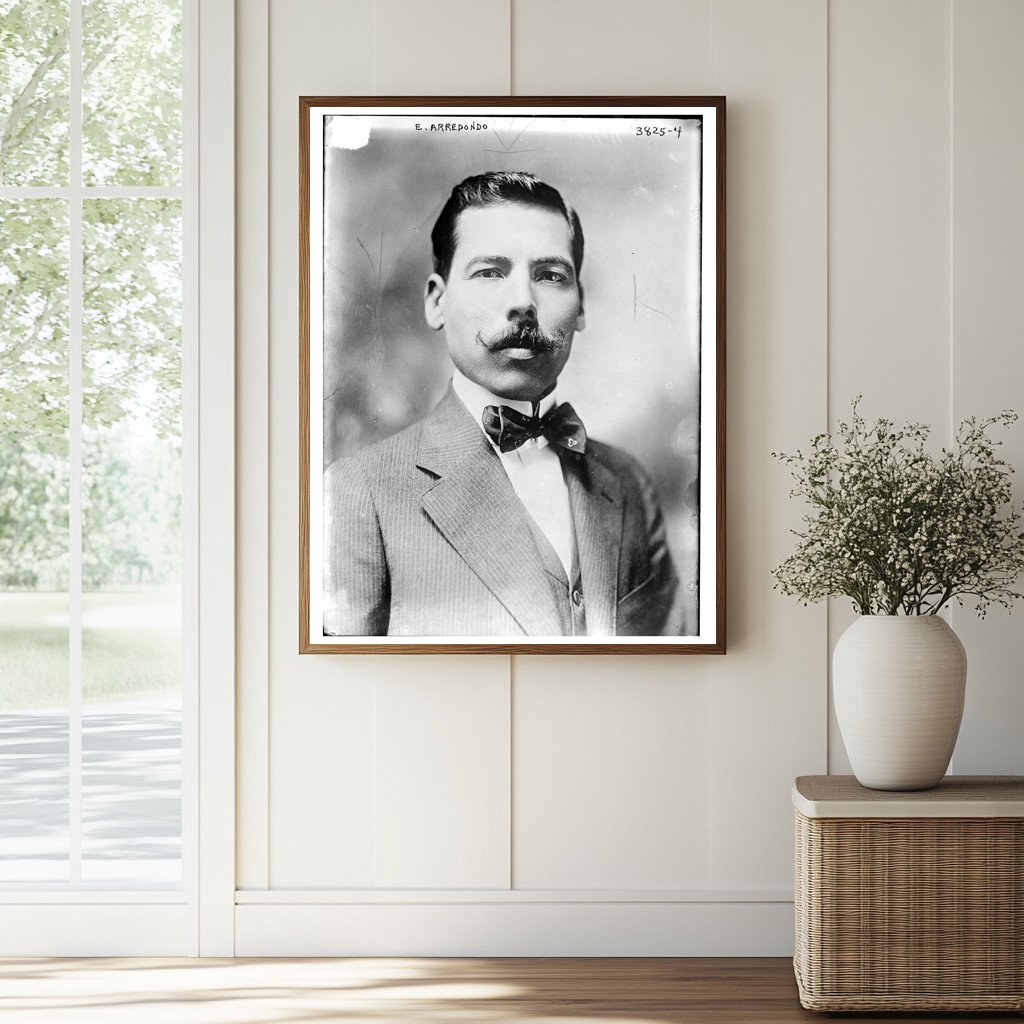 Historic E. Arredondo Print, Vintage Art