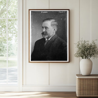 Historic B. Justo Print, Vintage Art