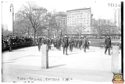 Patriotic Flag Raising Ceremony, May 4, 1916