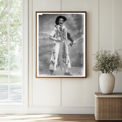 Historic F.R. Benson Print, Vintage Art