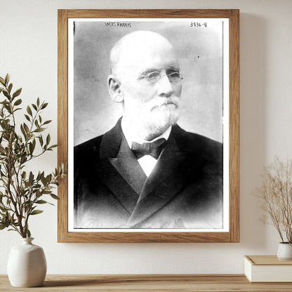 Historic W.T. Harris Print, Vintage Art