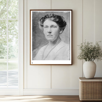 Historic Mrs. H.L. Scott Print, Vintage Art
