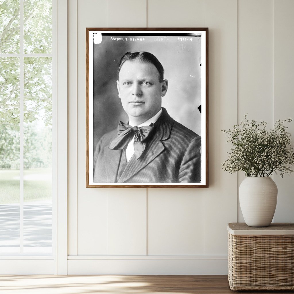 Historic Arthur E. Reimer Print, Vintage Art