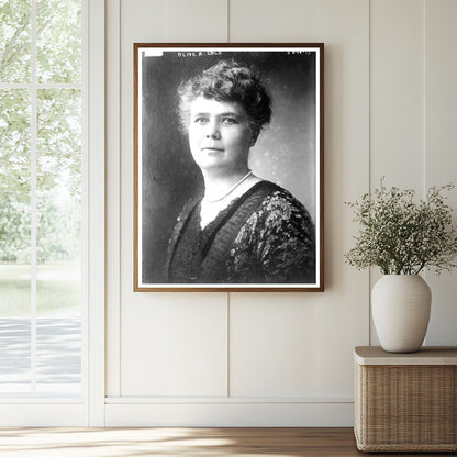 Historic Olive A. Cole Print, Vintage Art