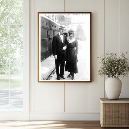 Historic Roy Chapman Andrews Print, Vintage Art