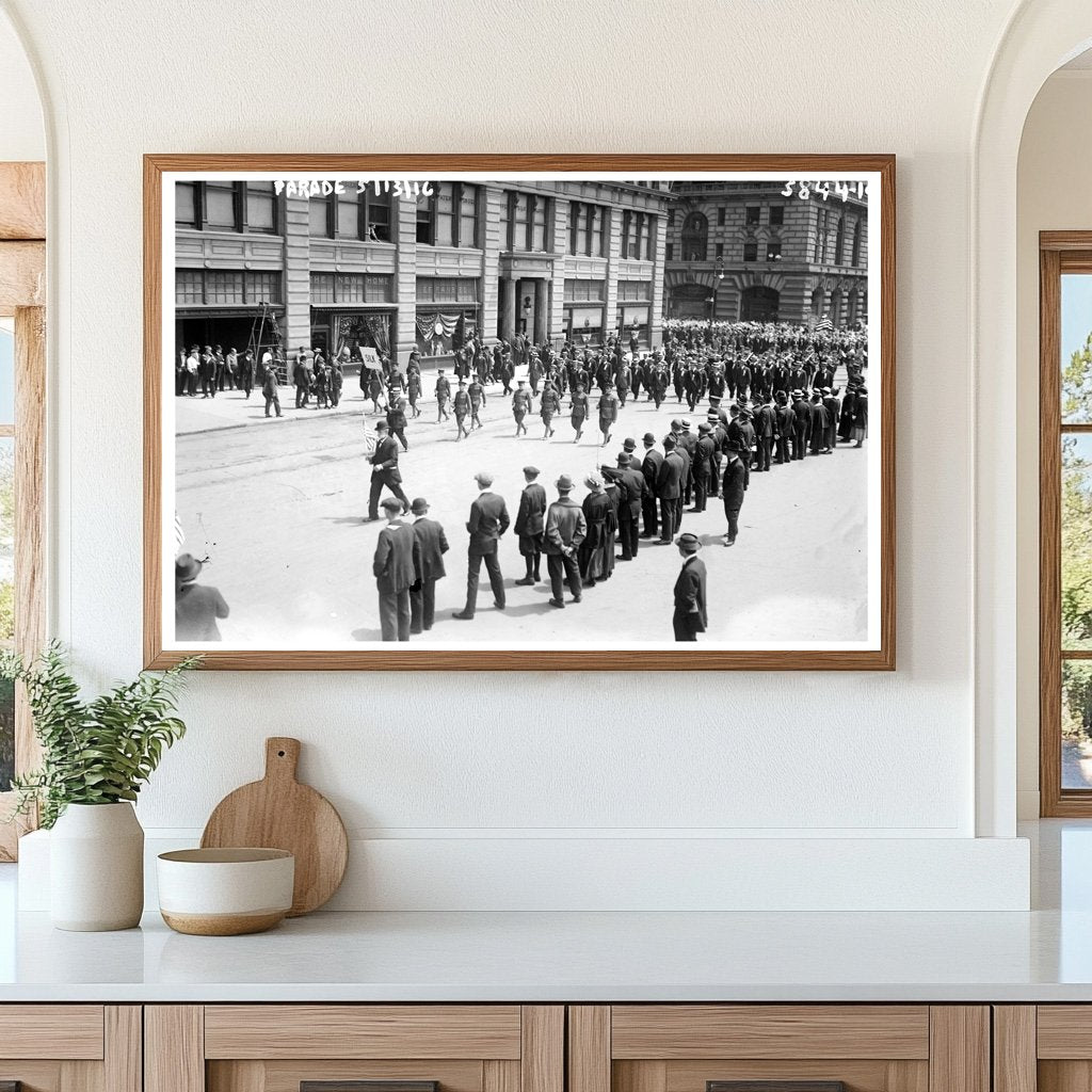 Vibrant 1916 Parade Celebration in Full Swing