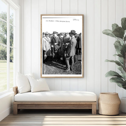 Aug. Belmont & Herb Harriman: A 1915 Society Snapshot