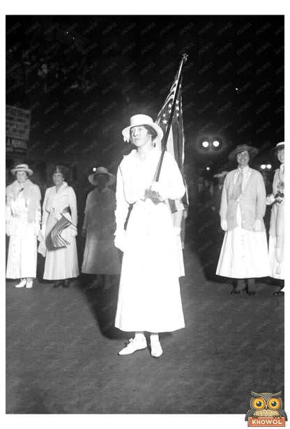 Elegant Early 20th Century Woman Portrait