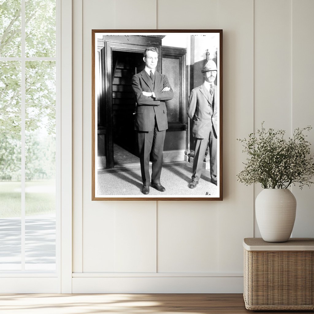 Historic Dr. A.W. Waite Print, Vintage Art