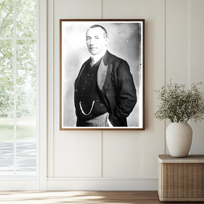 Historic Karl Helfferich Print, Vintage Art