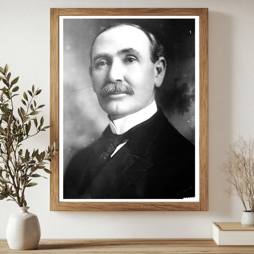 Historic J.A. Hemenway Print, Vintage Art