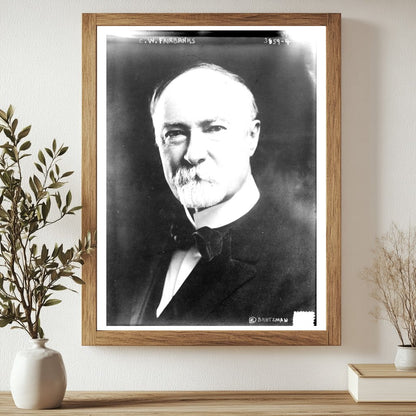 Historic C.W. Fairbanks Print, Vintage Art