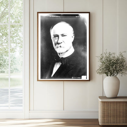 Historic C.W. Fairbanks Print, Vintage Art