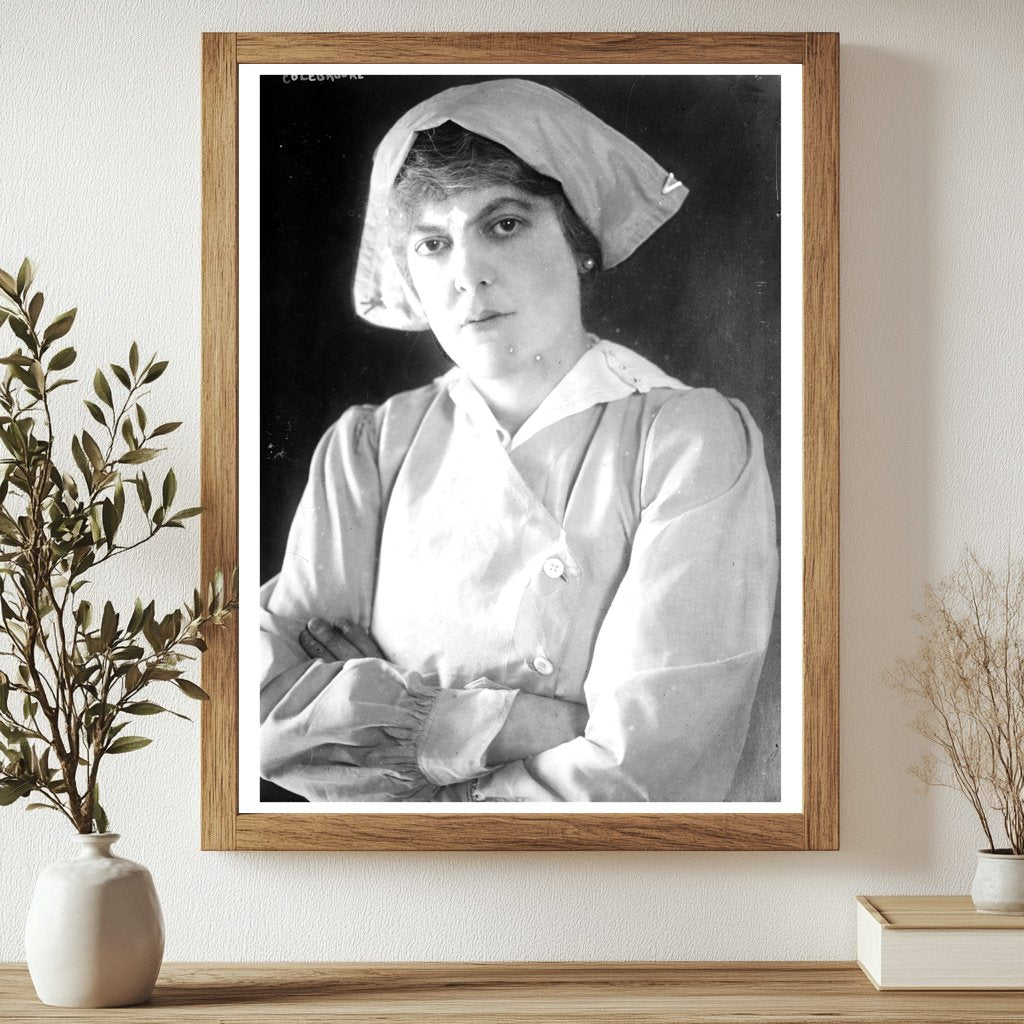 Historic Lady Colebrooke Print, Vintage Art