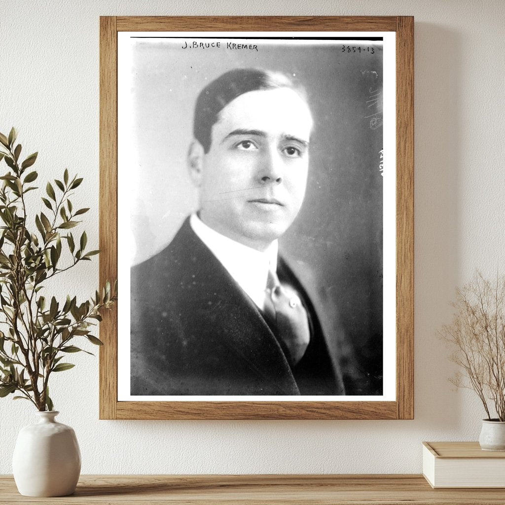 Historic J. Bruce Kremer Print, Vintage Art