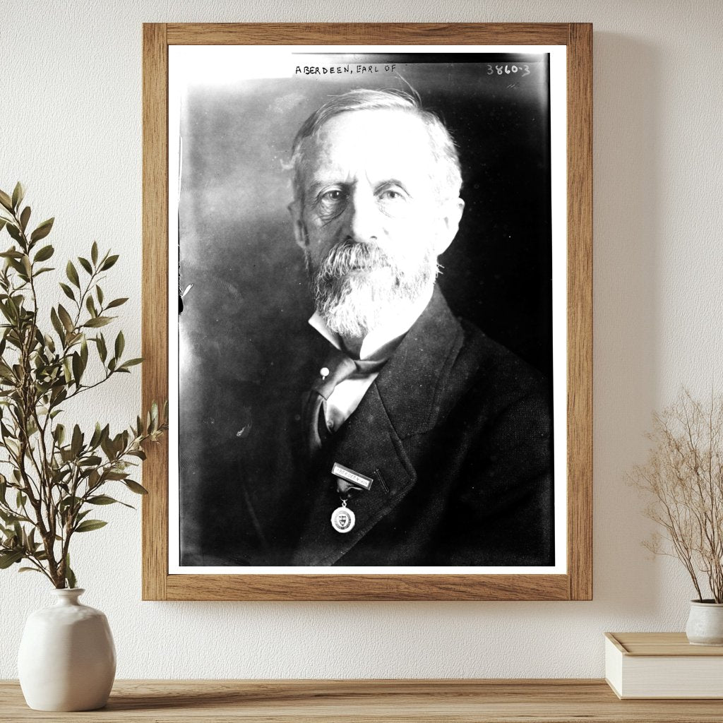 Historic Aberdeen, Earl of Print, Vintage Art