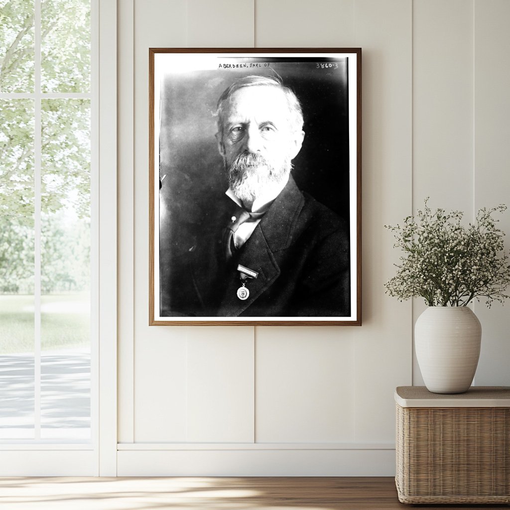 Historic Aberdeen, Earl of Print, Vintage Art