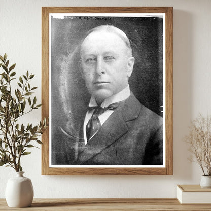 Historic Sir Robt Chalmers Print, Vintage Art