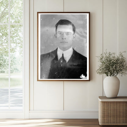 Historic C.E. Hughes Jr. Print, Vintage Art