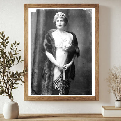 Historic Queen of Spain Print, Vintage Art