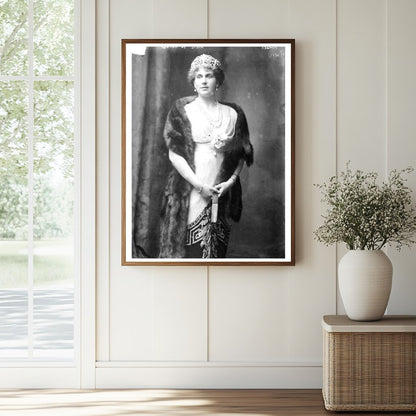 Historic Queen of Spain Print, Vintage Art