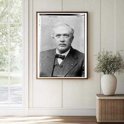 Historic Geo. W. Cook Print, Vintage Art