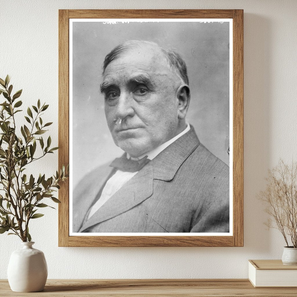 Historic John W. Wescott Print, Vintage Art