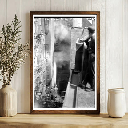 Historic 1916 Fire at 6th Ave & 18th Street