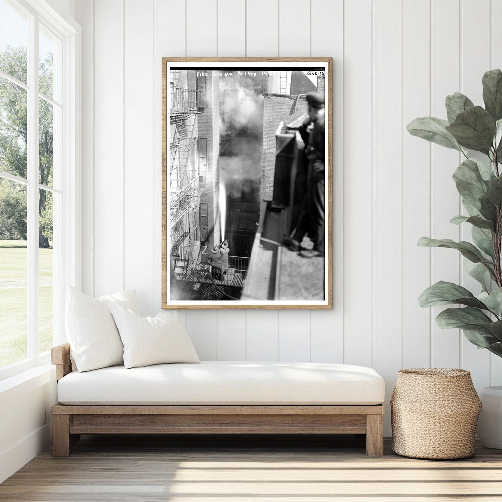 Historic 1916 Fire at 6th Ave & 18th Street