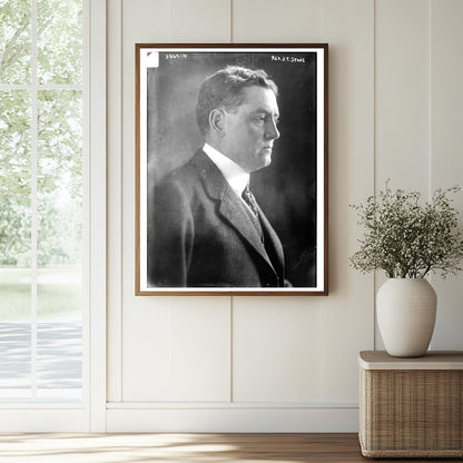 Historic Rev. J.T. Stone Print, Vintage Art