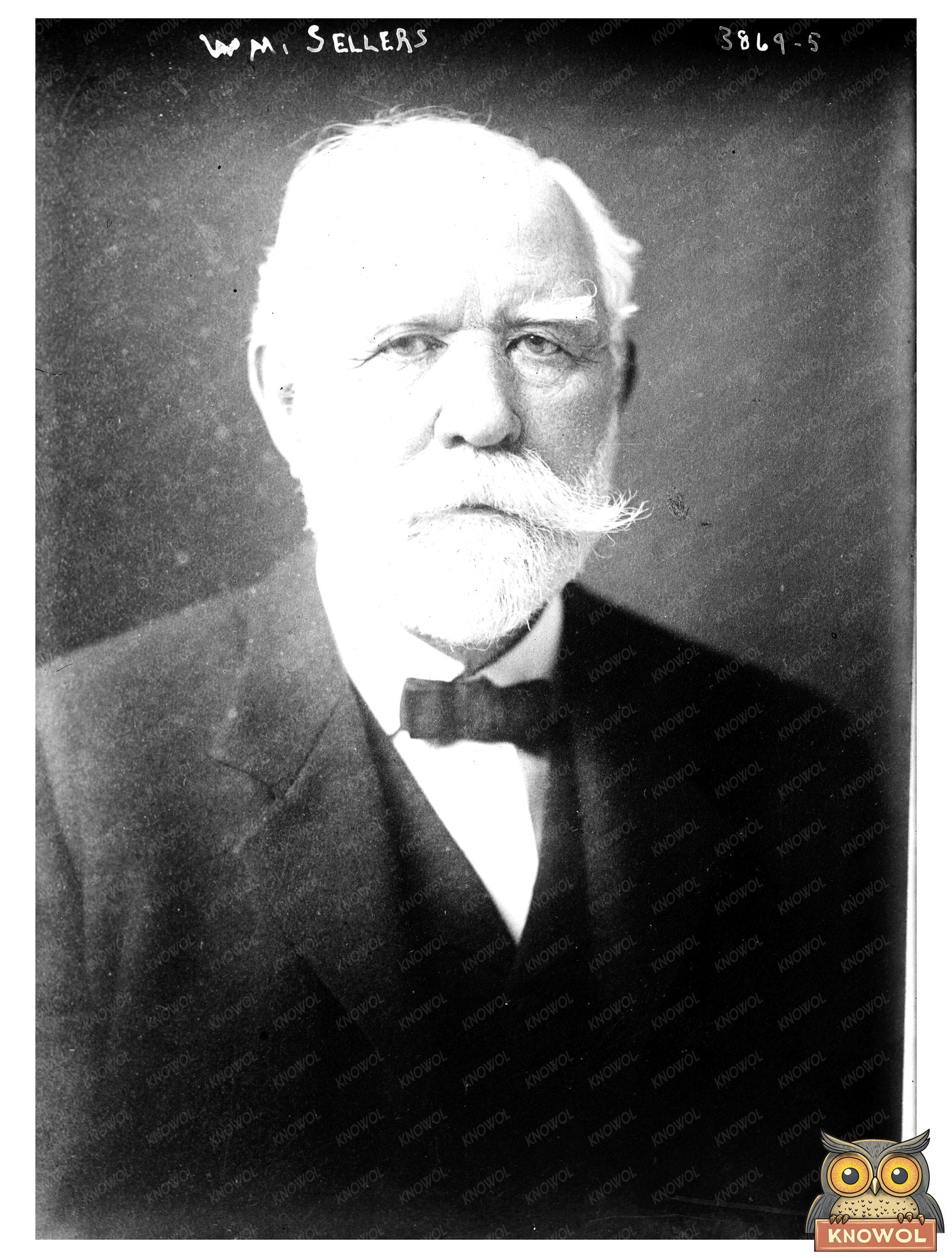 Historic Wm. Sellers Print, Vintage Art