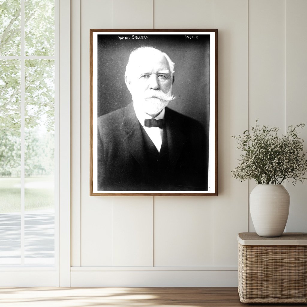 Historic Wm. Sellers Print, Vintage Art