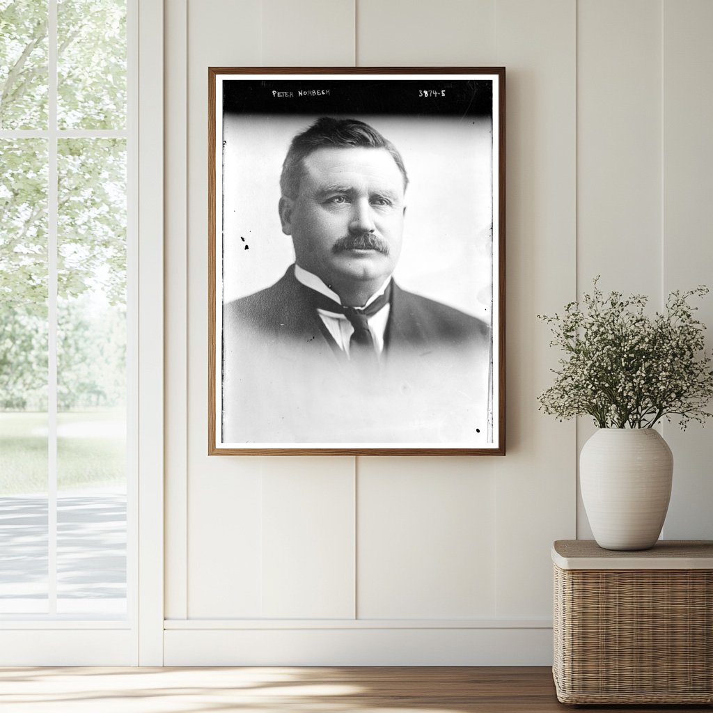 Historic Peter Norbeck Print, Vintage Art