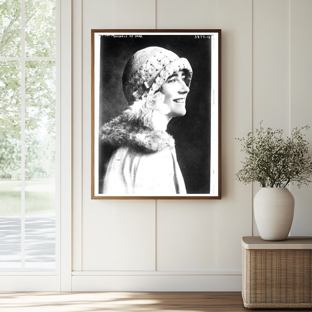 Historic Duchess of York Print, Vintage Art