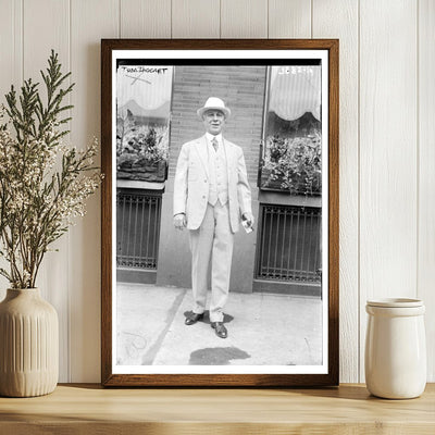 Influential Politician Tom Taggart: A 1915 Portrait