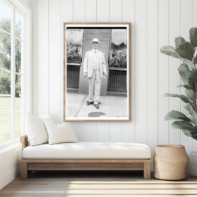 Influential Politician Tom Taggart: A 1915 Portrait