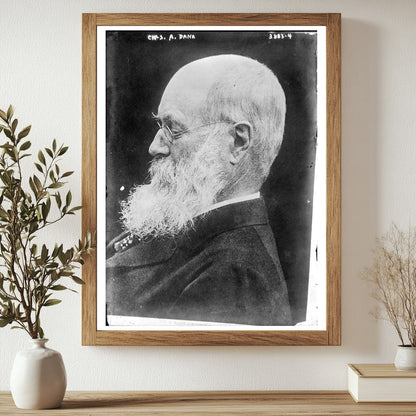 Historic Chas. A. Dana Print, Vintage Art