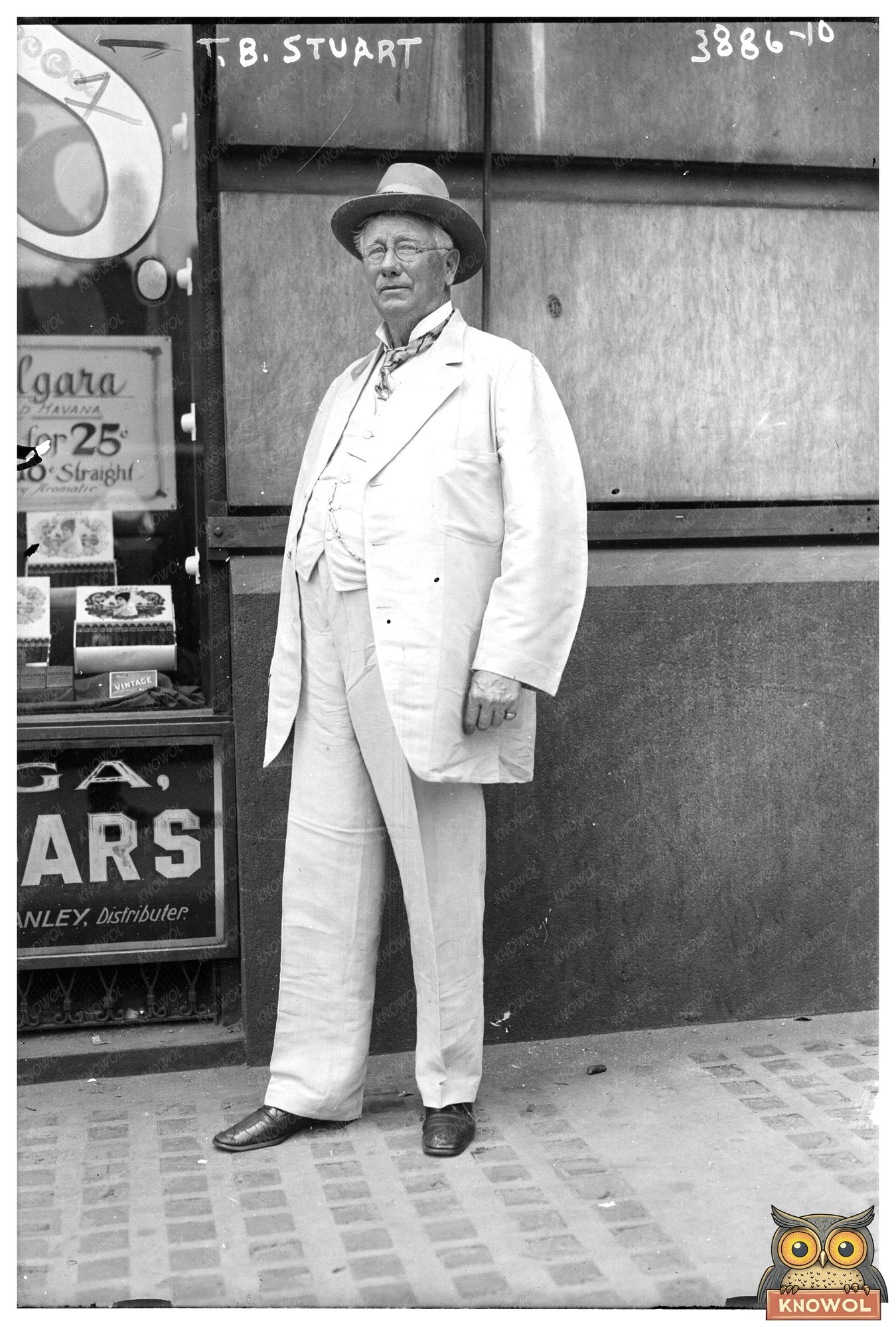 1916 Portrait of a Pioneer in Early 20th Century Politics