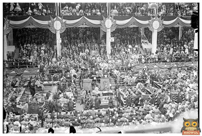 Historic 1916 St. Louis Democratic Convention Scene