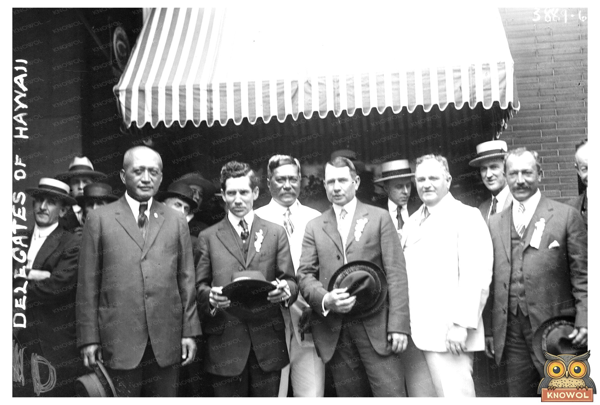 Hawaiian Delegates: A Historic Gathering from 1916